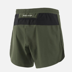 District Vision Men's 5 Inch Training Shorts Ivy - achilles heel