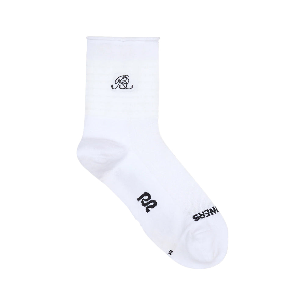 Bandit Grid Knit 2 Pack Socks White / Black - achilles heel