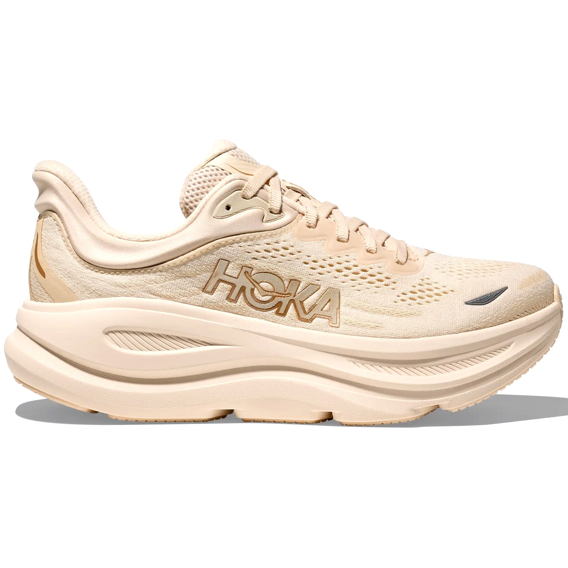 Hoka Women's Bondi 9 Running Shoes Vanilla / Birch - Achilles Heel