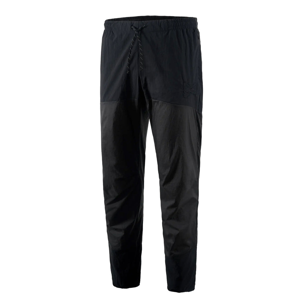 District Vision Men's Ultralight DWR Paneled Track Pants Black - achilles heel
