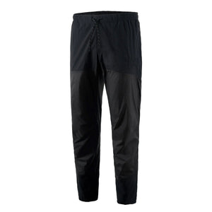 District Vision Men's Ultralight DWR Paneled Track Pants Black - achilles heel