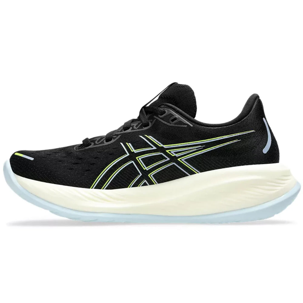 Asics Women's Gel-Cumulus 26 Running Shoes Black / Safety Yellow - achilles heel