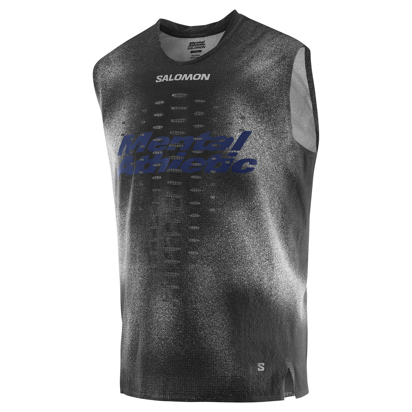 x Mental Athletic Running Tank Deep Black