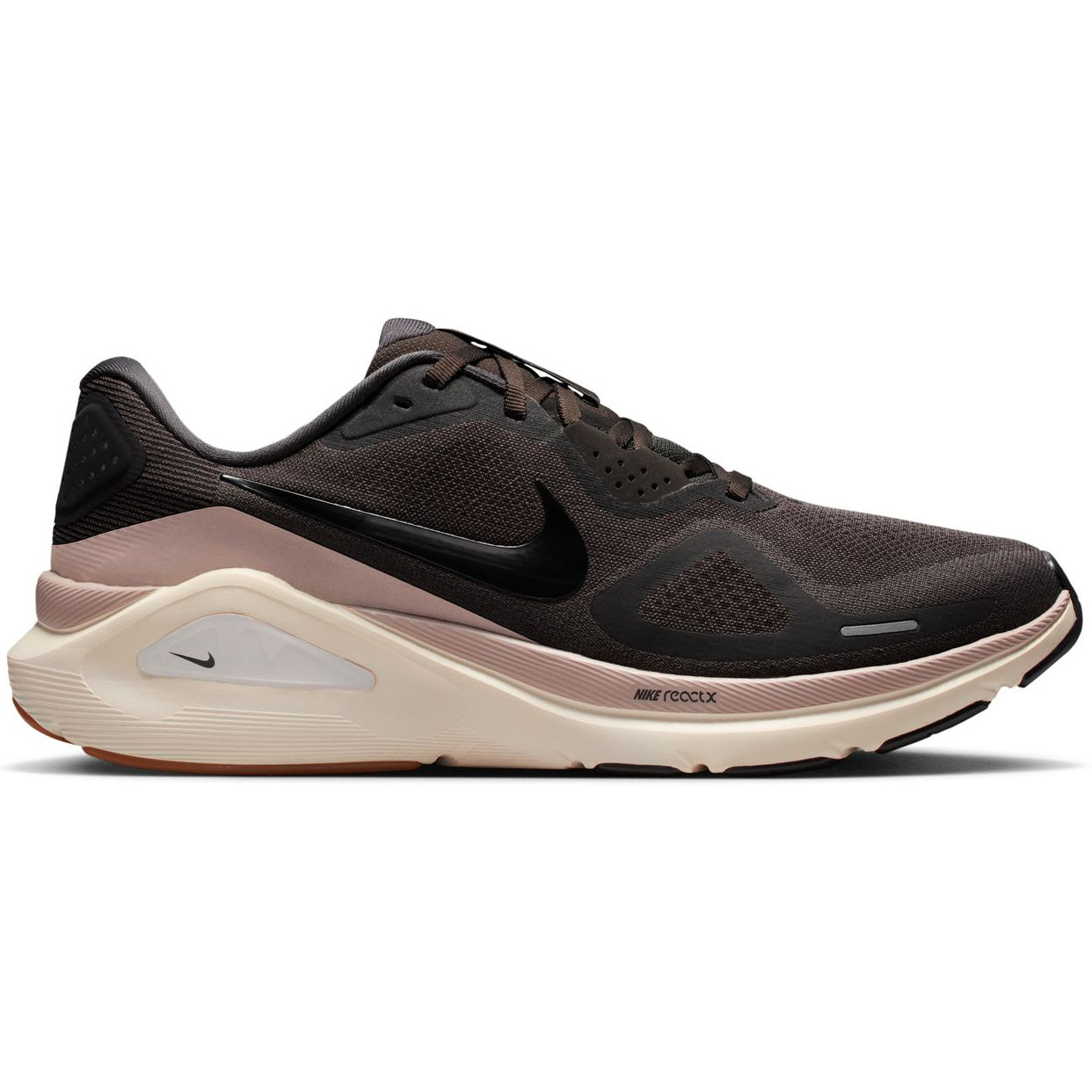 Men's Air Zoom Structure 26 Running Shoes Medium Ash / College Grey / Black - Achilles Heel