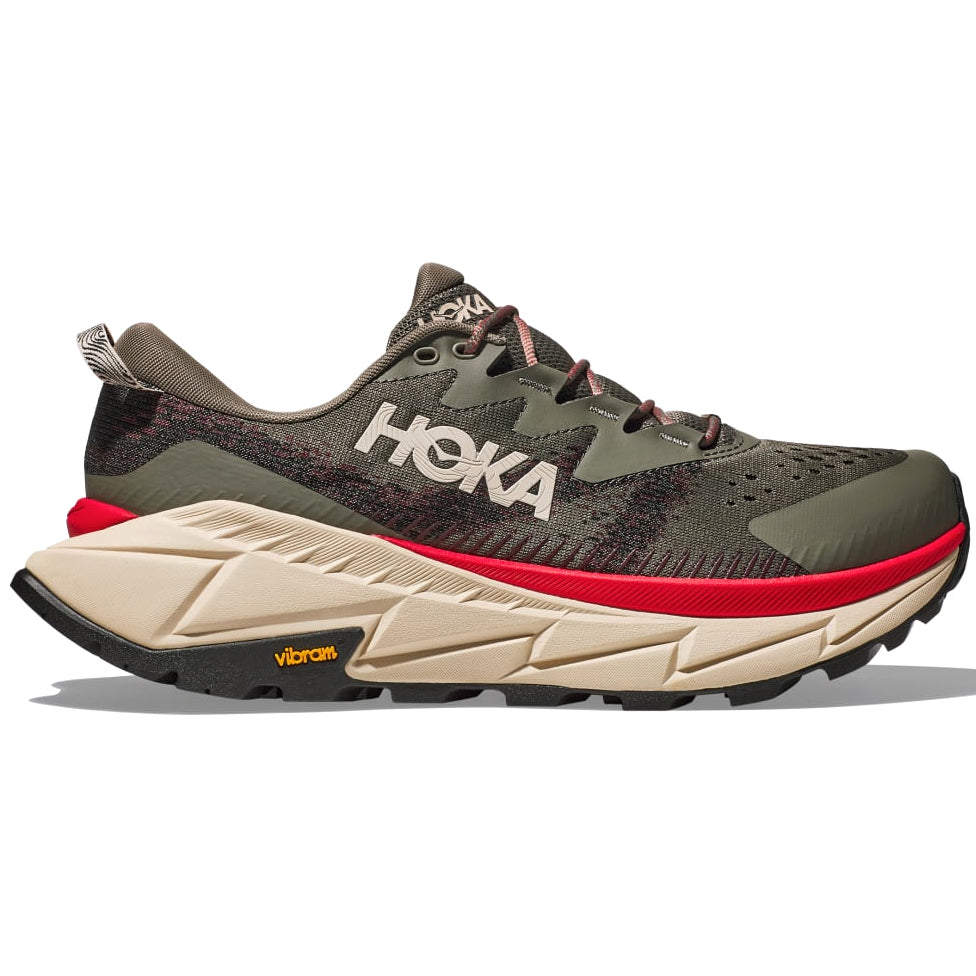 Hoka Men's Skyline-Float X Shoes Slate / Oat Milk - achilles heel