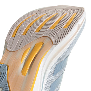 adidas Women's Supernova Rise Running Shoes Halo Blue / Zero Metalic / Wonder Blue - achilles heel