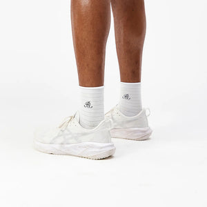 Bandit Grid Knit 2 Pack Socks White / Black - achilles heel