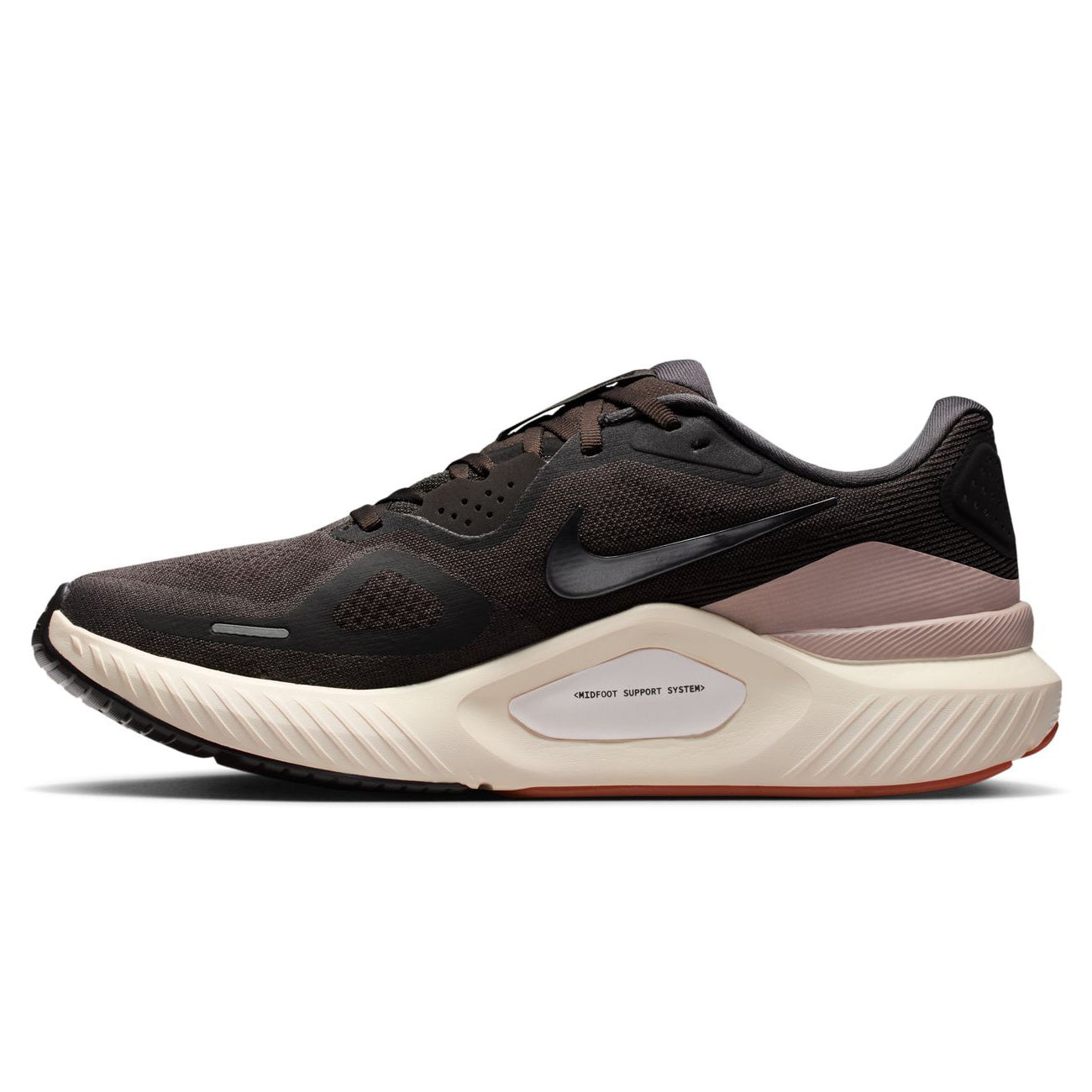 Men's Air Zoom Structure 26 Running Shoes Medium Ash / College Grey / Black - Achilles Heel