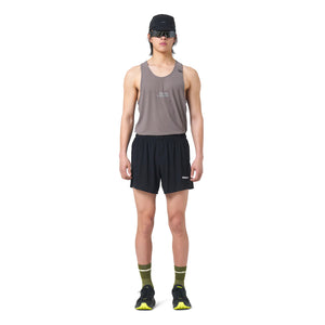 Satisfy Space‑O 5 Inch Distance Shorts Black - achilles heel