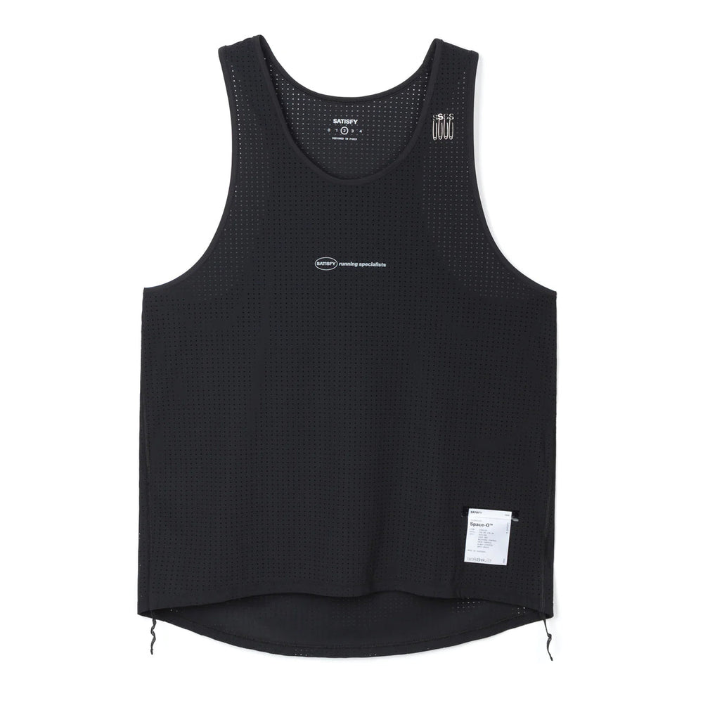 Satisfy Space-O Singlet Black v3 - achilles heel