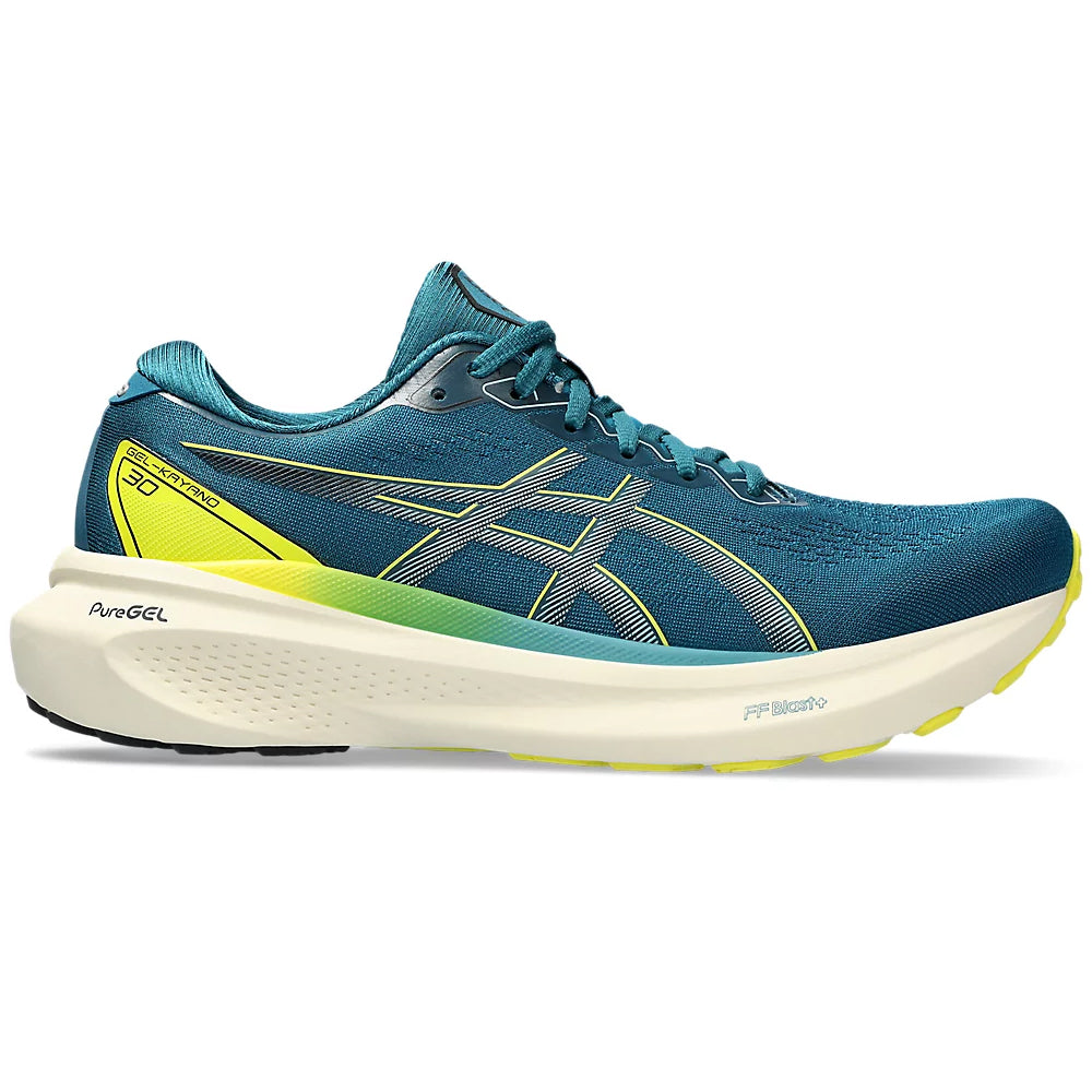 Asics Men's Gel-Kayano 30 Running Shoes Evening Teal / Teal Tint - achilles heel