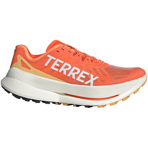 adidas Men's Terrex Agravic Speed Speed Ultra Trail Running Shoes Impact Orange / Crystal White / Semi Spark - achilles heel