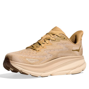 Hoka Men's Clifton 9 Running Shoes Wheat / Shifting Sand - achilles heel