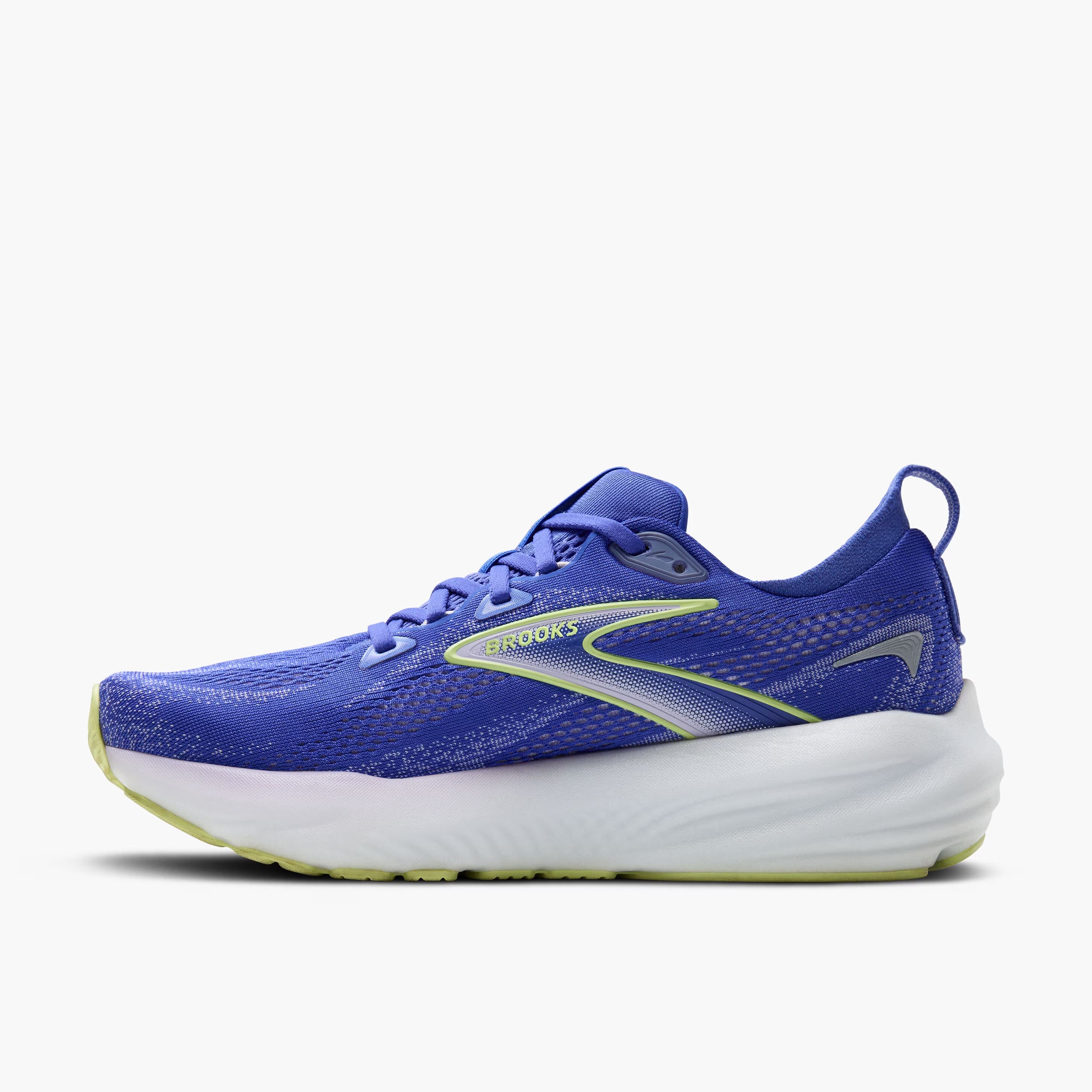 Brooks Women's Glycerin 22 Running Shoes Amparo Blue / Hydro Iris / Yellow - Achilles Heel