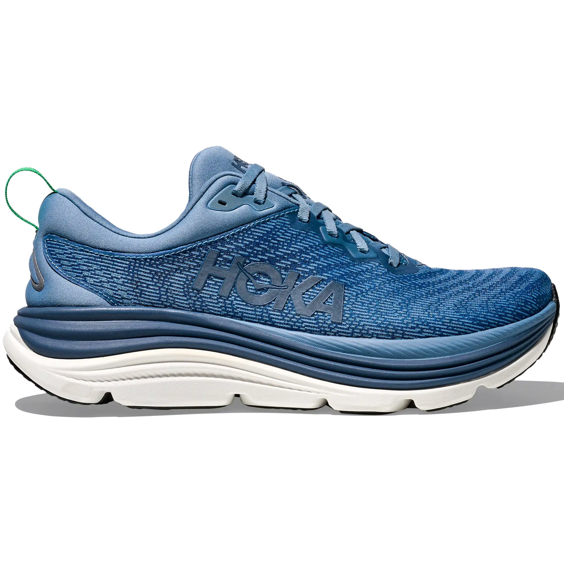 Hoka Men's Gaviota 5 Running Shoes Downpour / Thunder Cloud - Achilles Heel