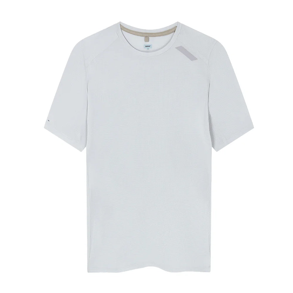 Men's Eco Tech Tee Grey - Achilles Heel