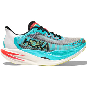 Hoka Cielo X1 2.0 Running Shoes Frost / Black - achilles heel