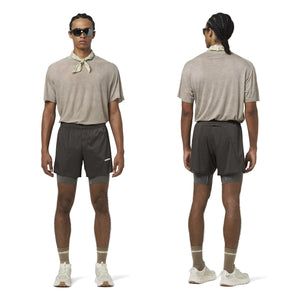 Satisfy CoffeeThermal 8 Inch Shorts Quicksand - achilles heel