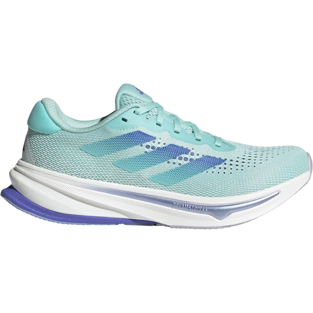 adidas Women s Supernova Rise Running Shoes Semi Flash Aqua Cobalt Blue Blue Spark Metal Achilles Heel