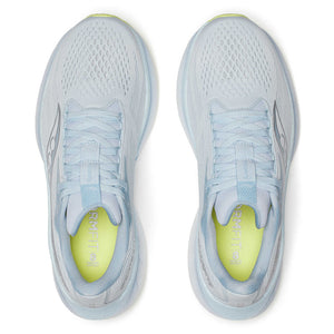 Saucony Women's Ride 18 Running Shoes Ice Melt / Dream - achilles heel