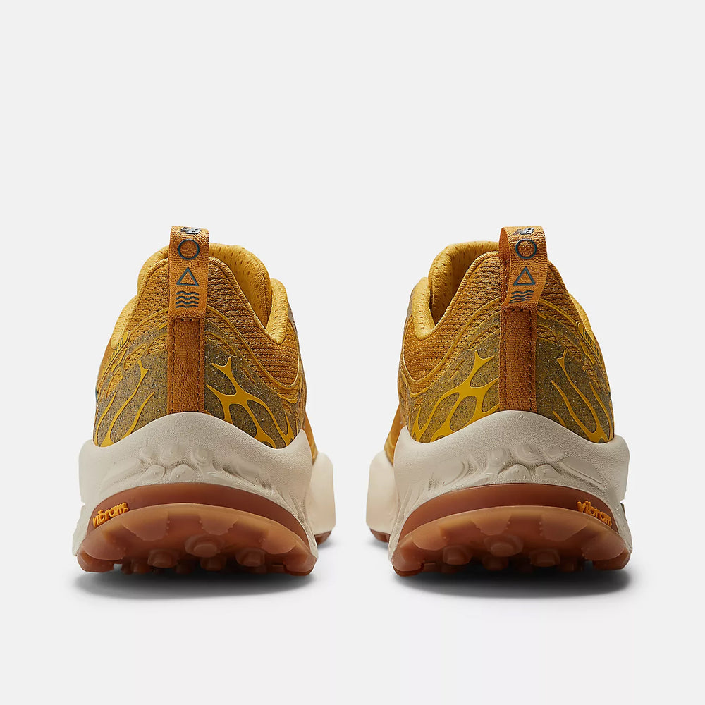 New Balance Women's Fresh Foam X Hierro v8 Trail Running Shoes Ginger Lemon / Calcium / Terrarium - achilles heel