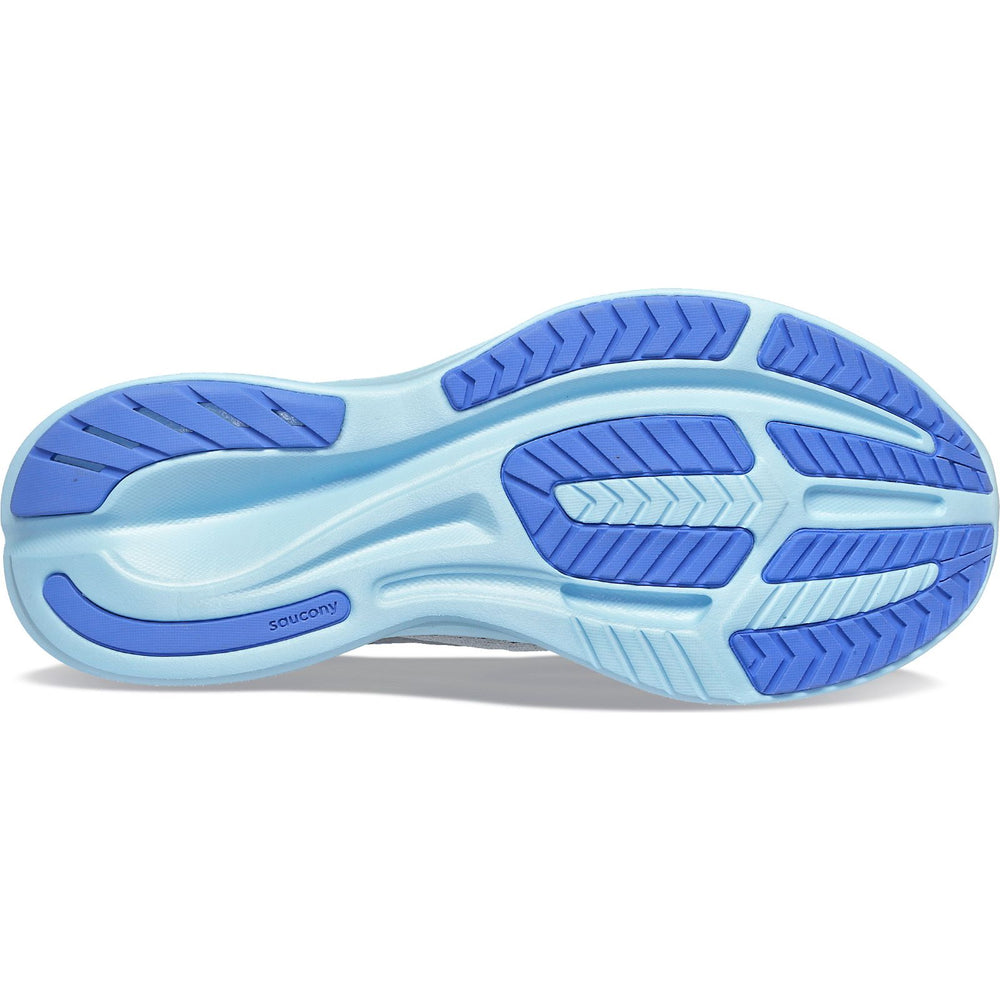 Saucony Women's Ride 16 Running Shoes Fossil / Pool - achilles heel