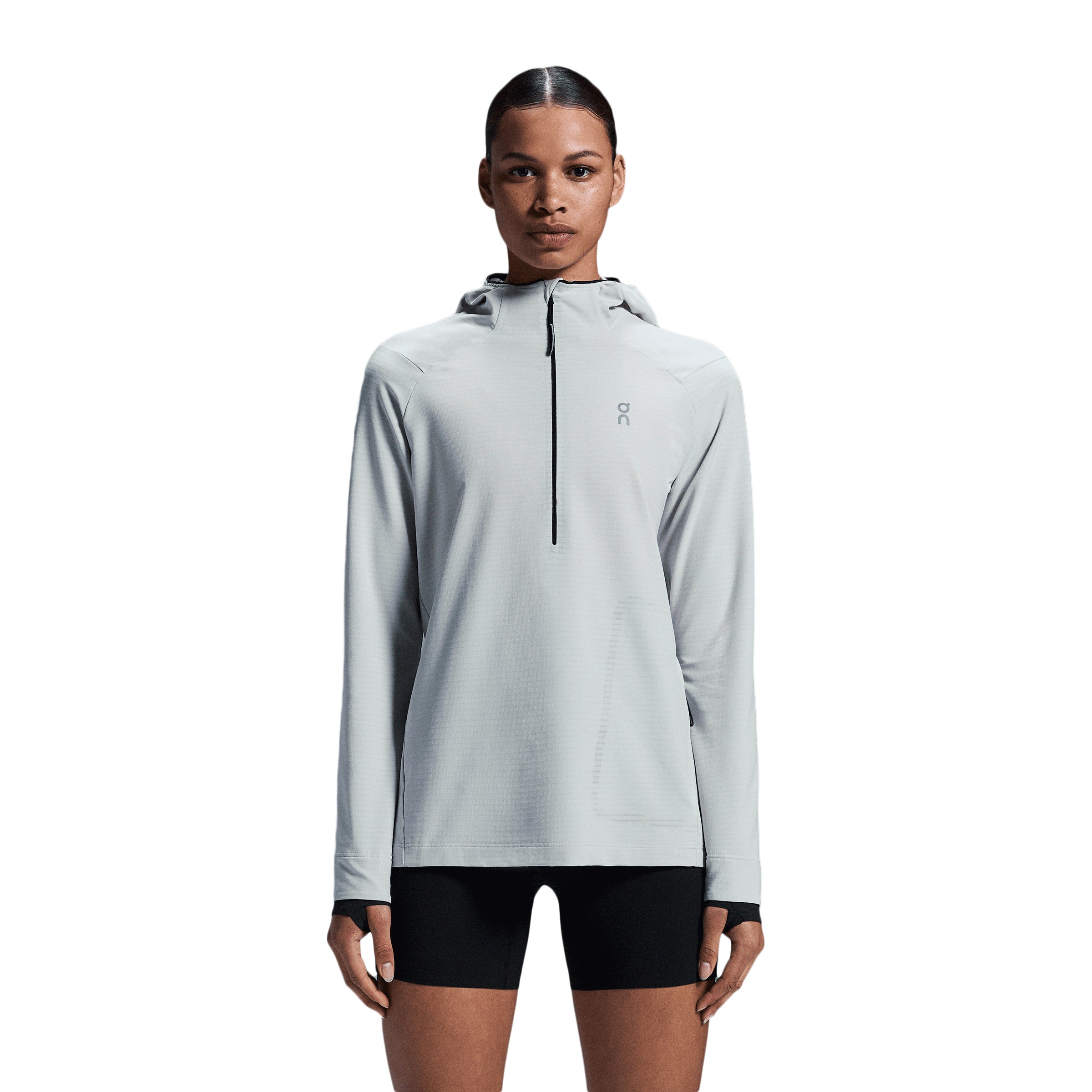 On Women's Pace Hoodie Glacier - Achilles Heel