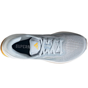 adidas Women's Supernova Rise Running Shoes Halo Blue / Zero Metalic / Wonder Blue - achilles heel