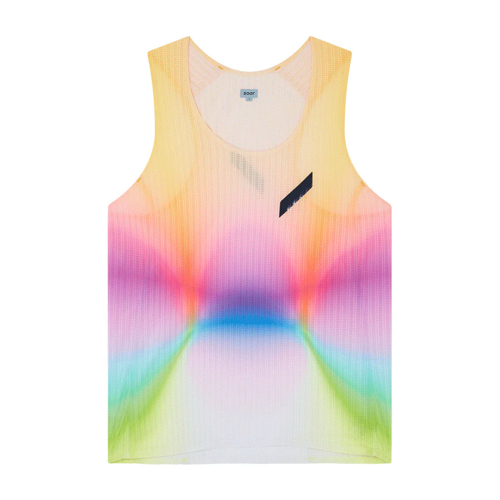 Soar Women's Race Vest Summer Rainbow - achilles heel