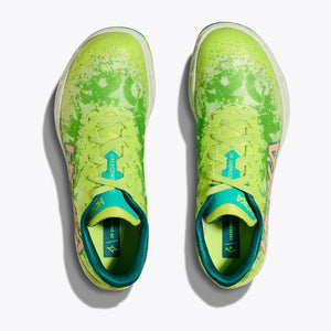 Hoka Crescendo XC Running Spikes Lettuce / Electric Lime - achilles heel