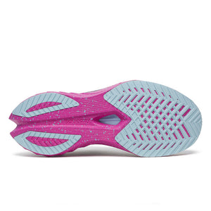 Saucony Women's Endorphin Speed 4 Running Shoes Navy / Fuschia - achilles heel