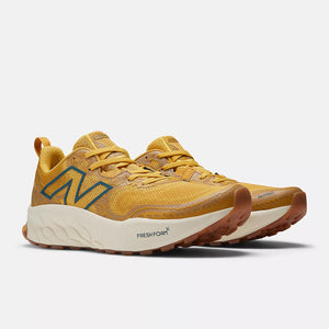 New Balance Men's Fresh Foam X Hierro v8 Trail Running Shoes Butterscotch / Ginger Lemon / Deep Sea - achilles heel