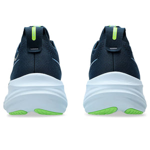 Asics Men's Gel-Nimbus 26 Running Shoes French Blue / Electric Lime - achilles heel