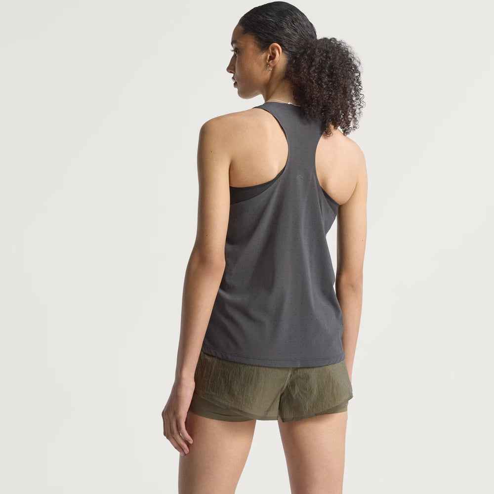 Women's Adi365 H.Koumori Running Tank Black - achilles heel