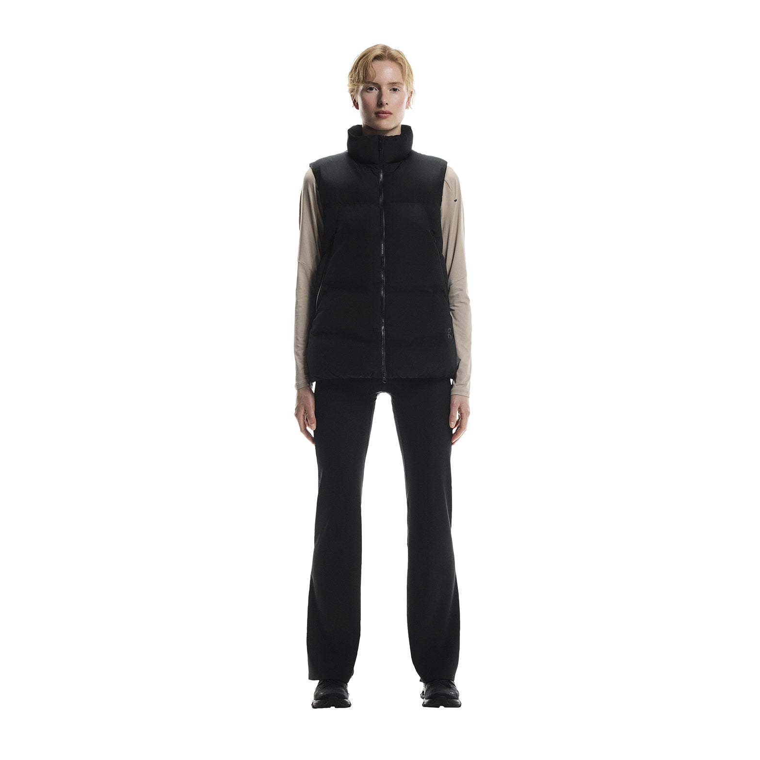 Women's All-Day Puffer Vest Black - Achilles Heel