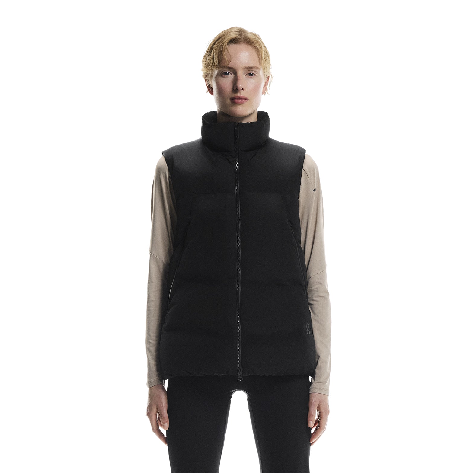 Women's All-Day Puffer Vest Black - Achilles Heel