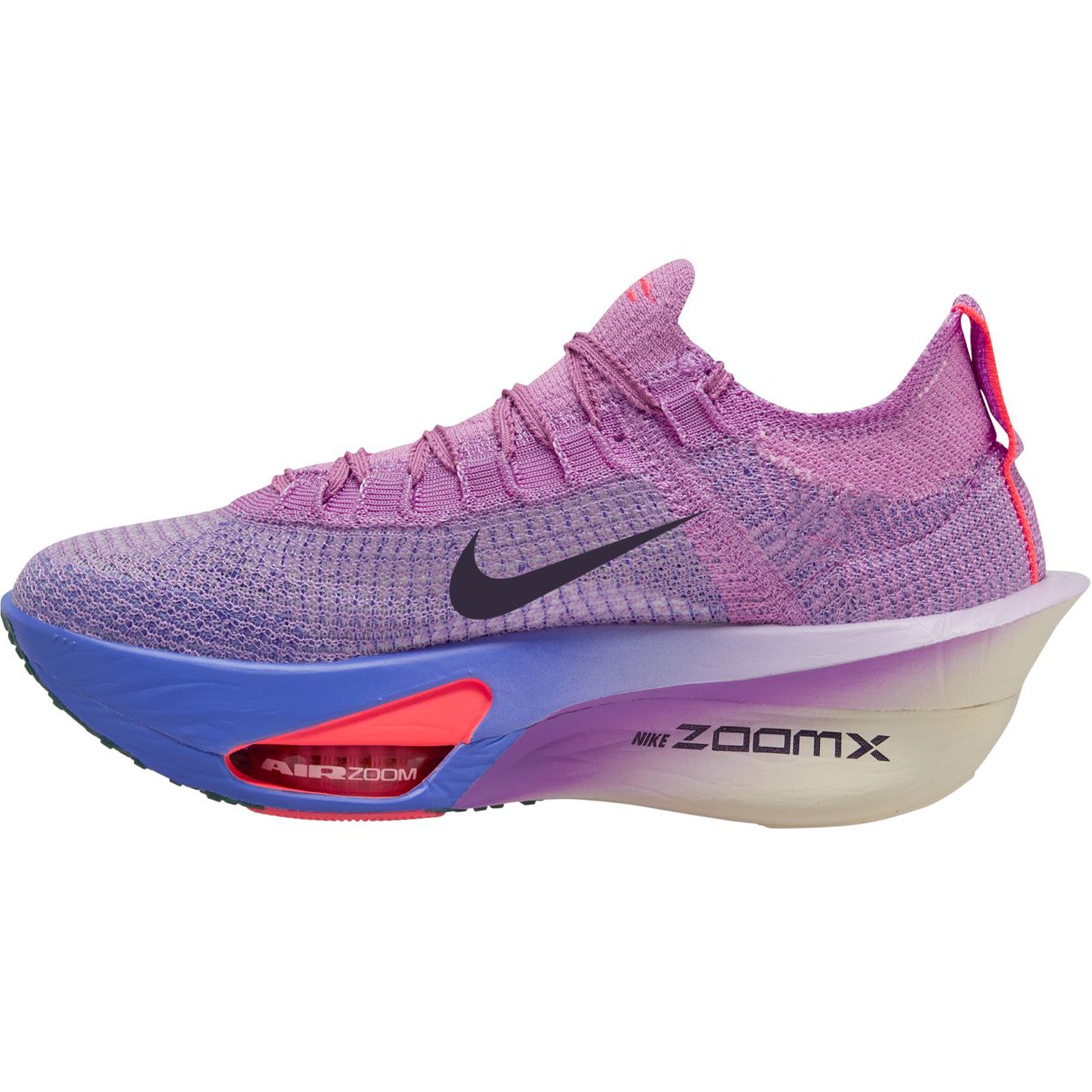 Women's Alphafly 3 Running Shoes Fuchsia Glow / Purple Dynasty - Achilles Heel