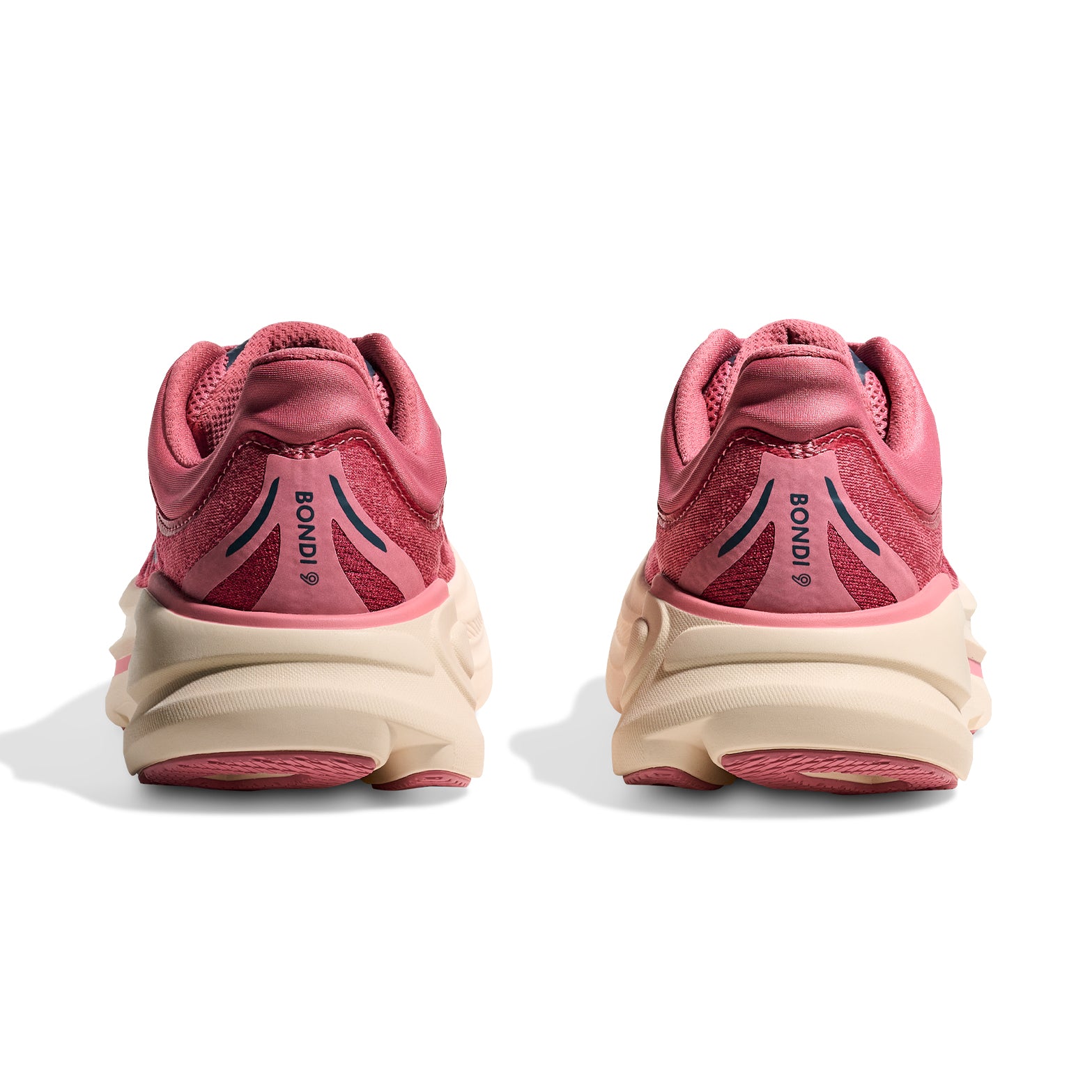 Women's Bondi 9 Running Shoes Lingonberry / Cranberry - Achilles Heel