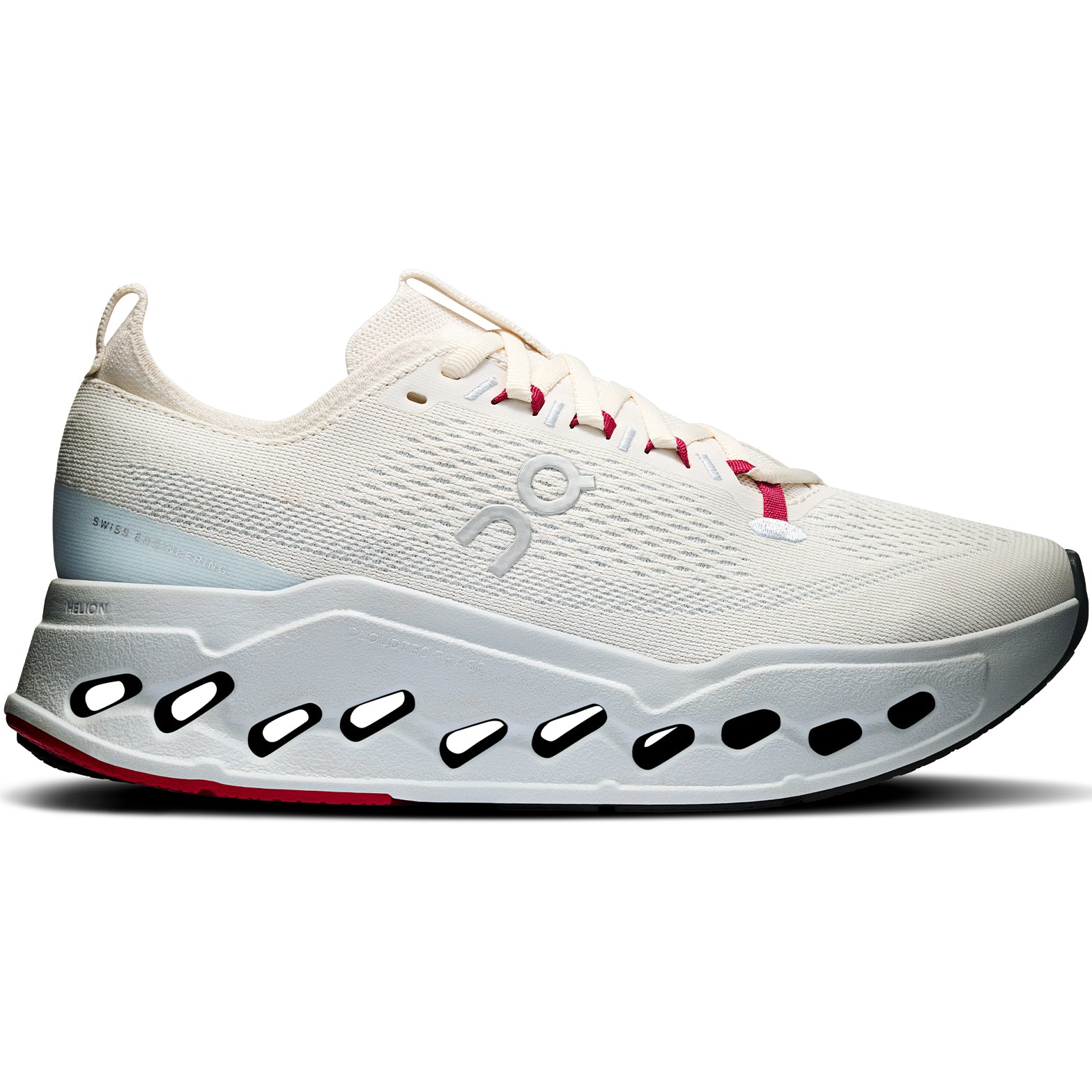 Women's Cloudsurfer Max Running Shoes Ivory / Arctic - Achilles Heel