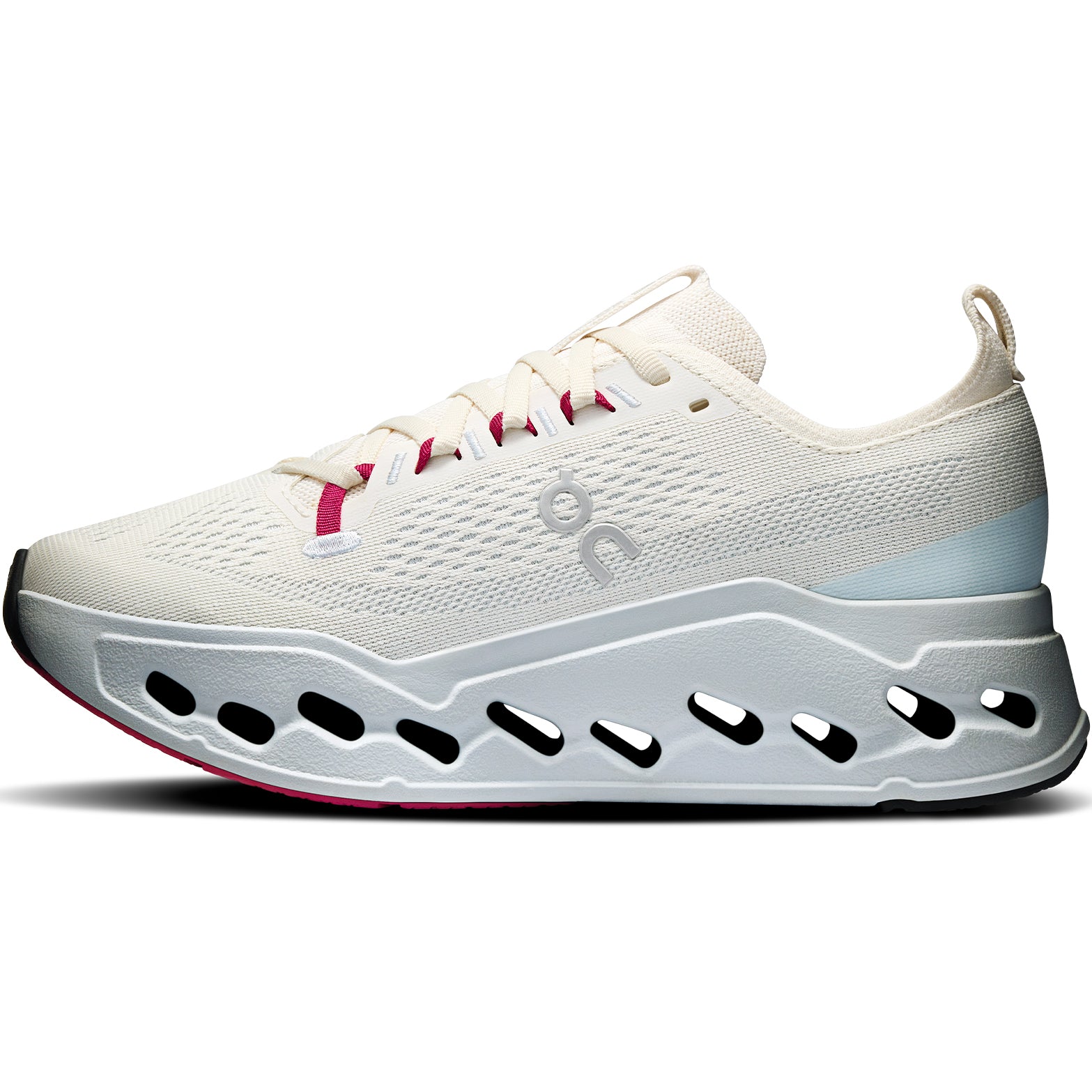 Women's Cloudsurfer Max Running Shoes Ivory / Arctic - Achilles Heel