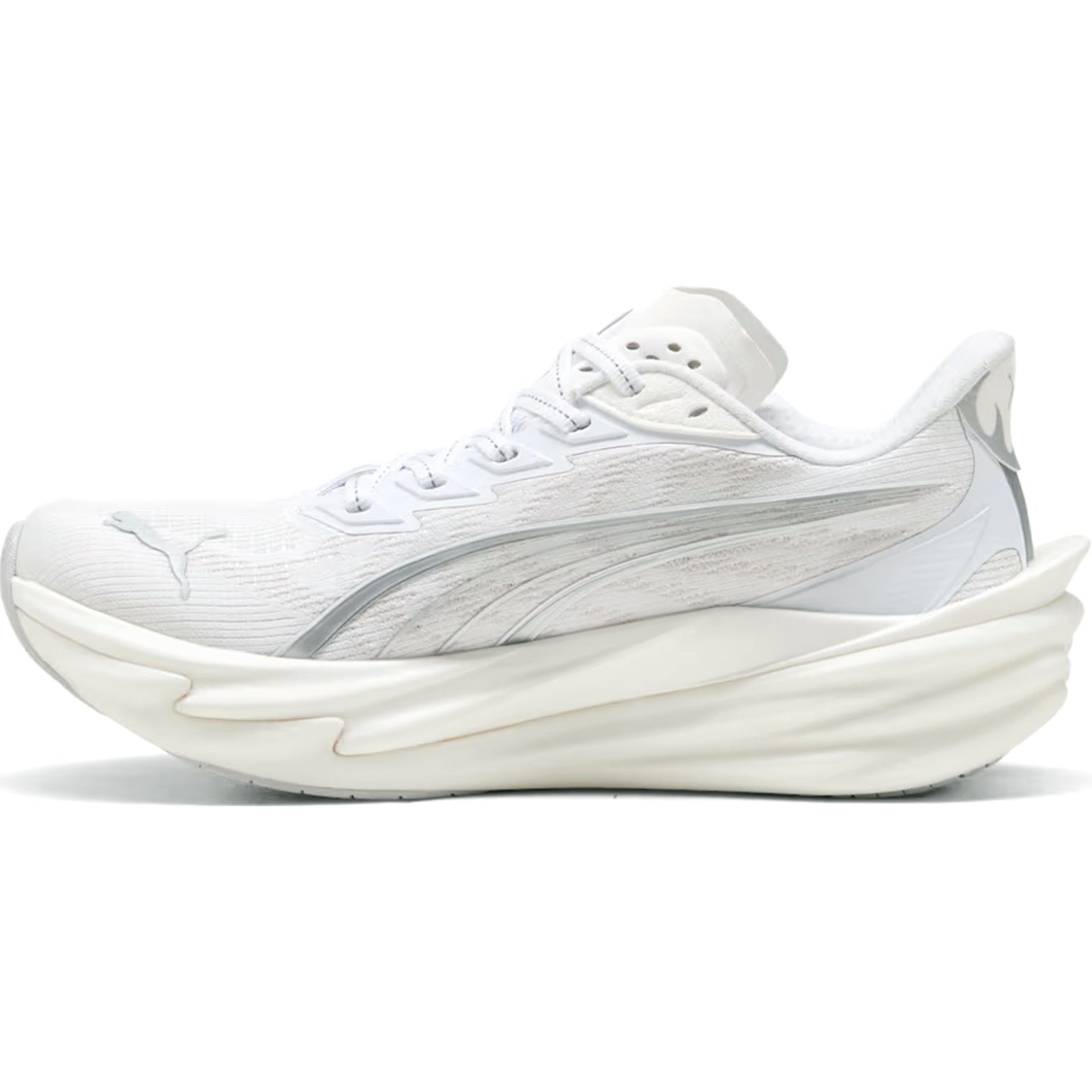 Women's Deviate NITRO 4 Running Shoes Puma White / Feather Grey