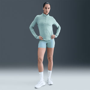 Women's Dri-FIT Swift 1/4 Zip Running Top Cannon / Heather - achilles heel