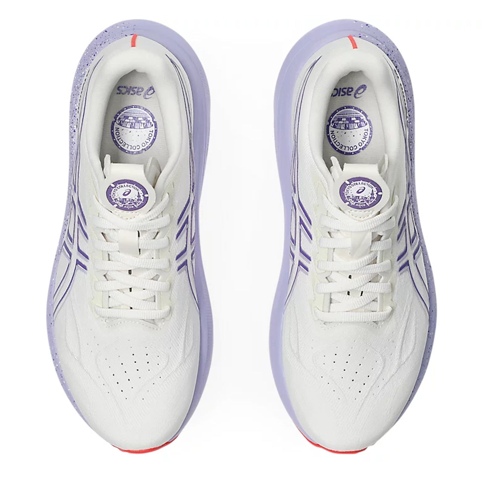 Women's GT-2000 14 Tokyo Running Shoes Cream / Edo Purple - Achilles Heel