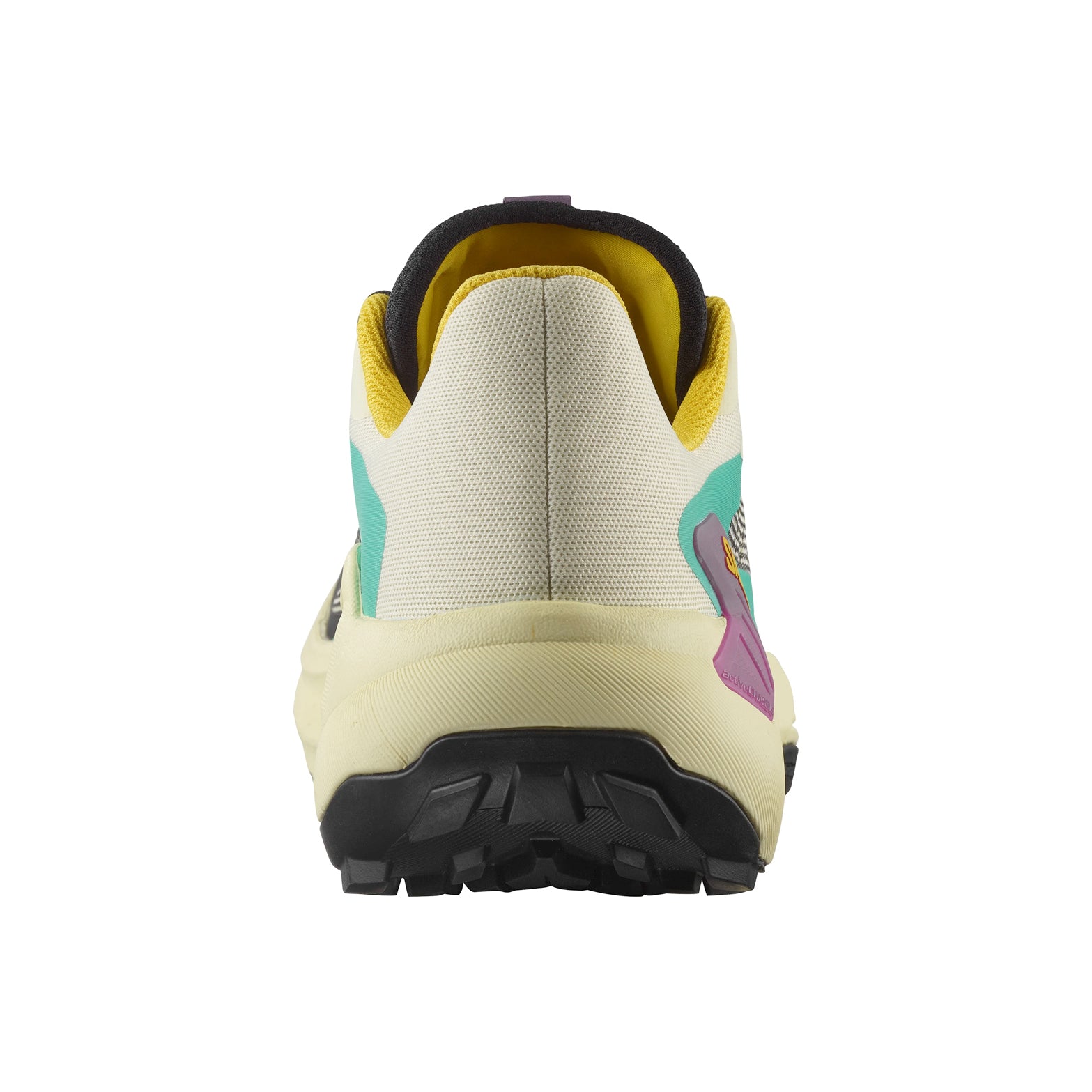Women's Genesis Trail Running Shoes Transparent Yellow / Black / Willowherb - Achilles Heel