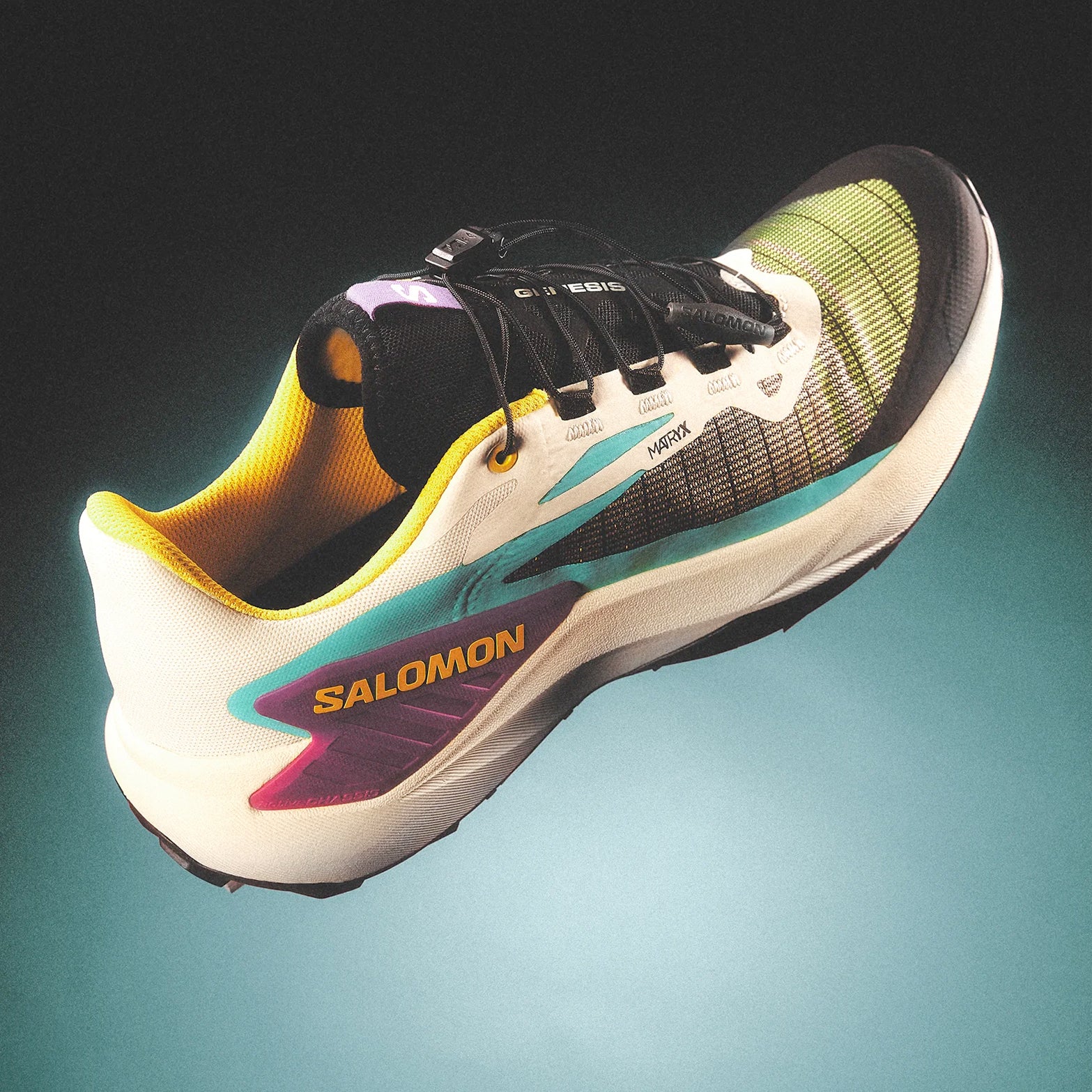 Salomon Women's Genesis Trail Running Shoes Transparent Yellow