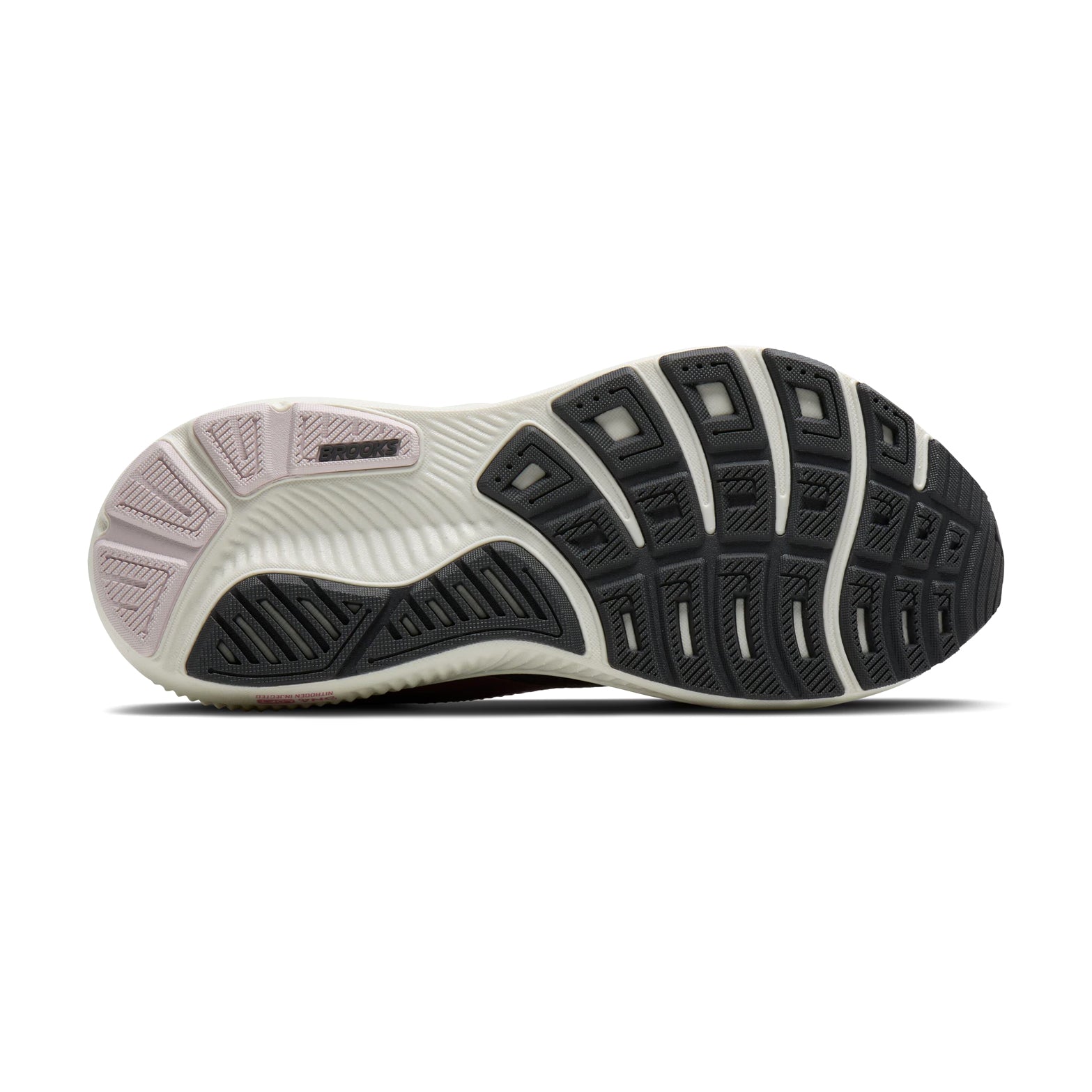 Women's Ghost 17 Running Shoes Poppy Seed / Pink / Bluewash