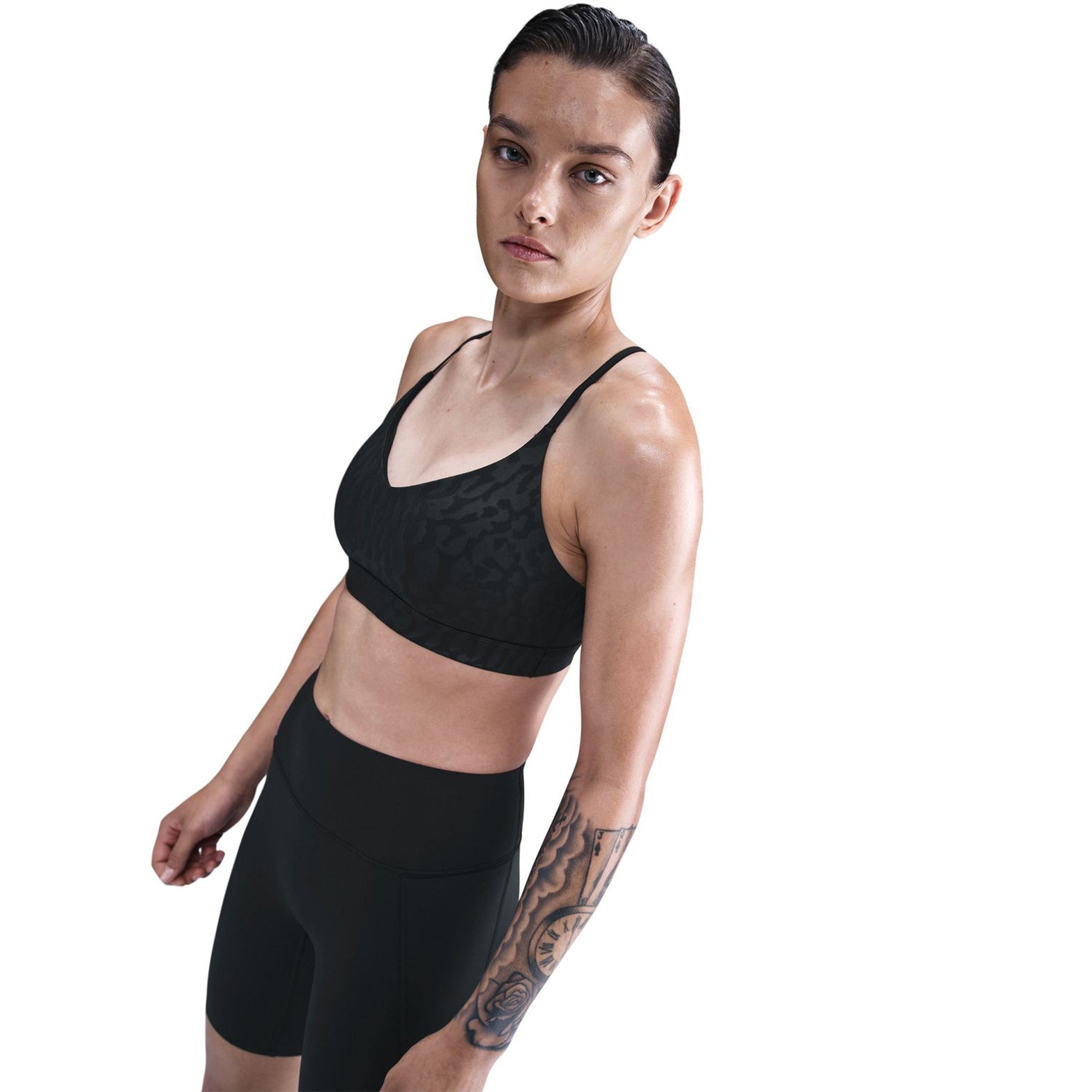 Women's Indy Light-Support Sports Bra Black / Anthracite / Dark Smoke Grey