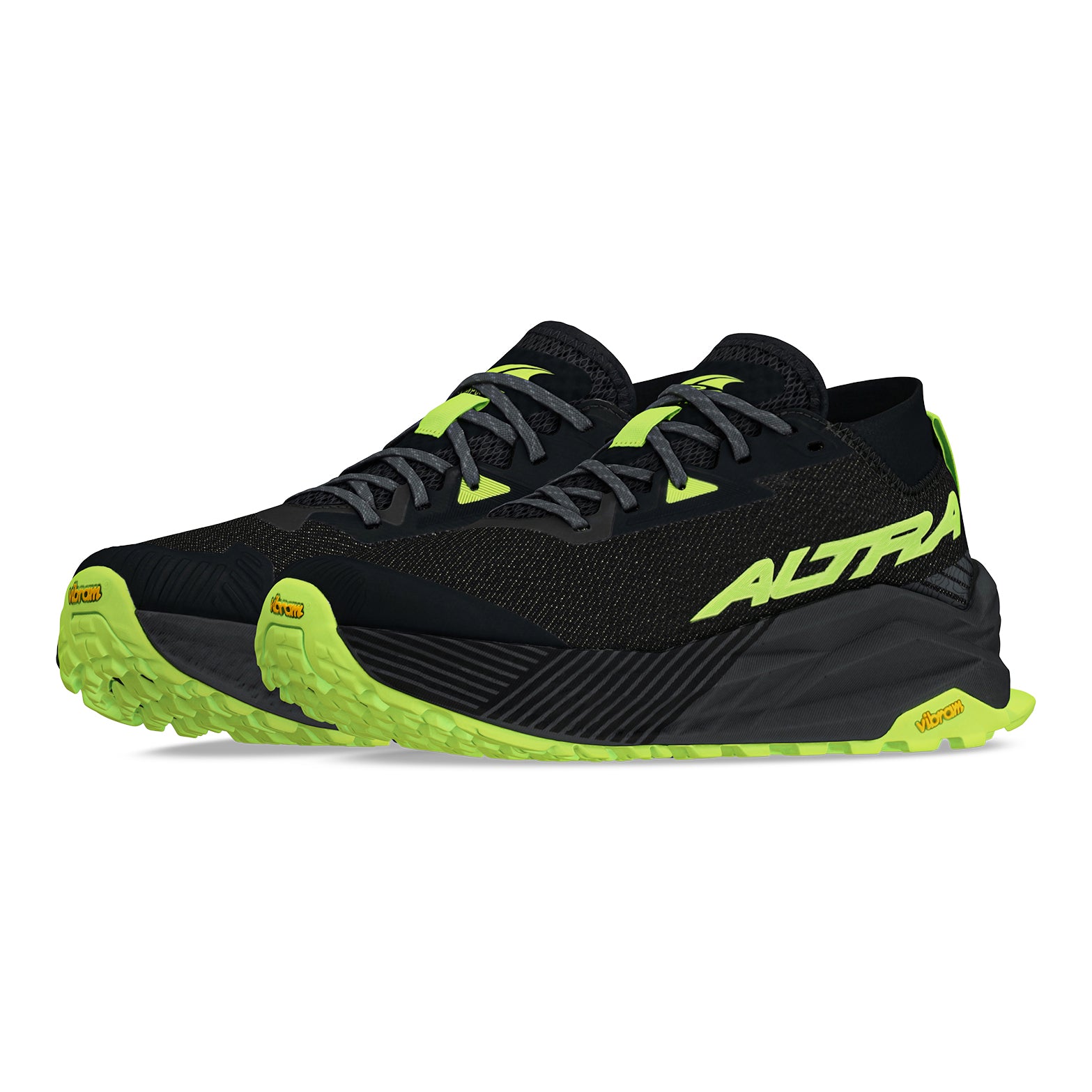Women's Olympus 275 Trail Running Shoes Black / Grey - Achilles Heel