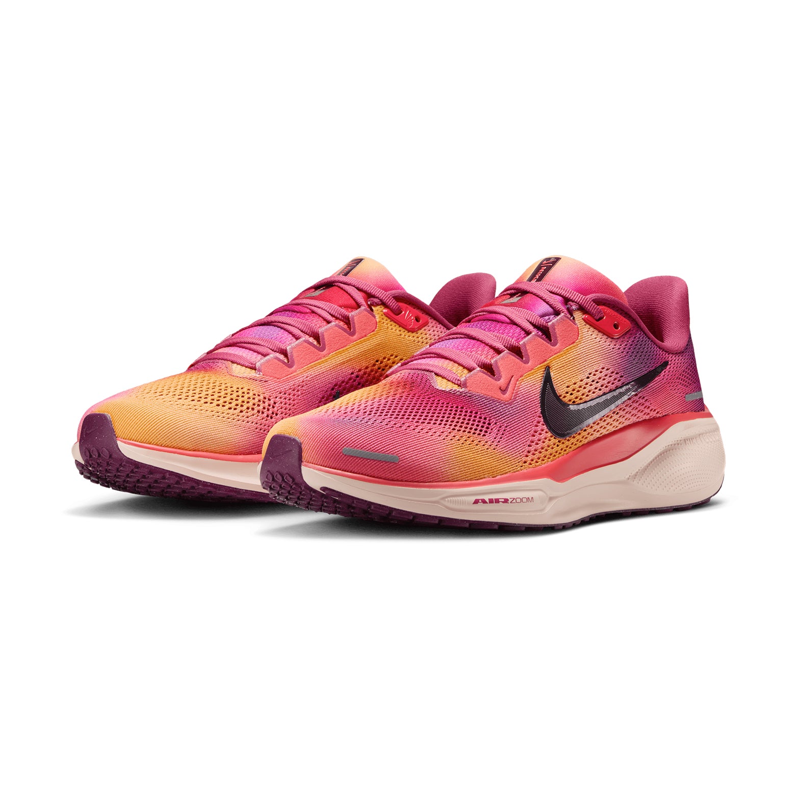 Women's Pegasus 41 SE Running Shoes Ember Glow / Washed Coral / Sweet Beet / Bordeaux - Achilles Heel