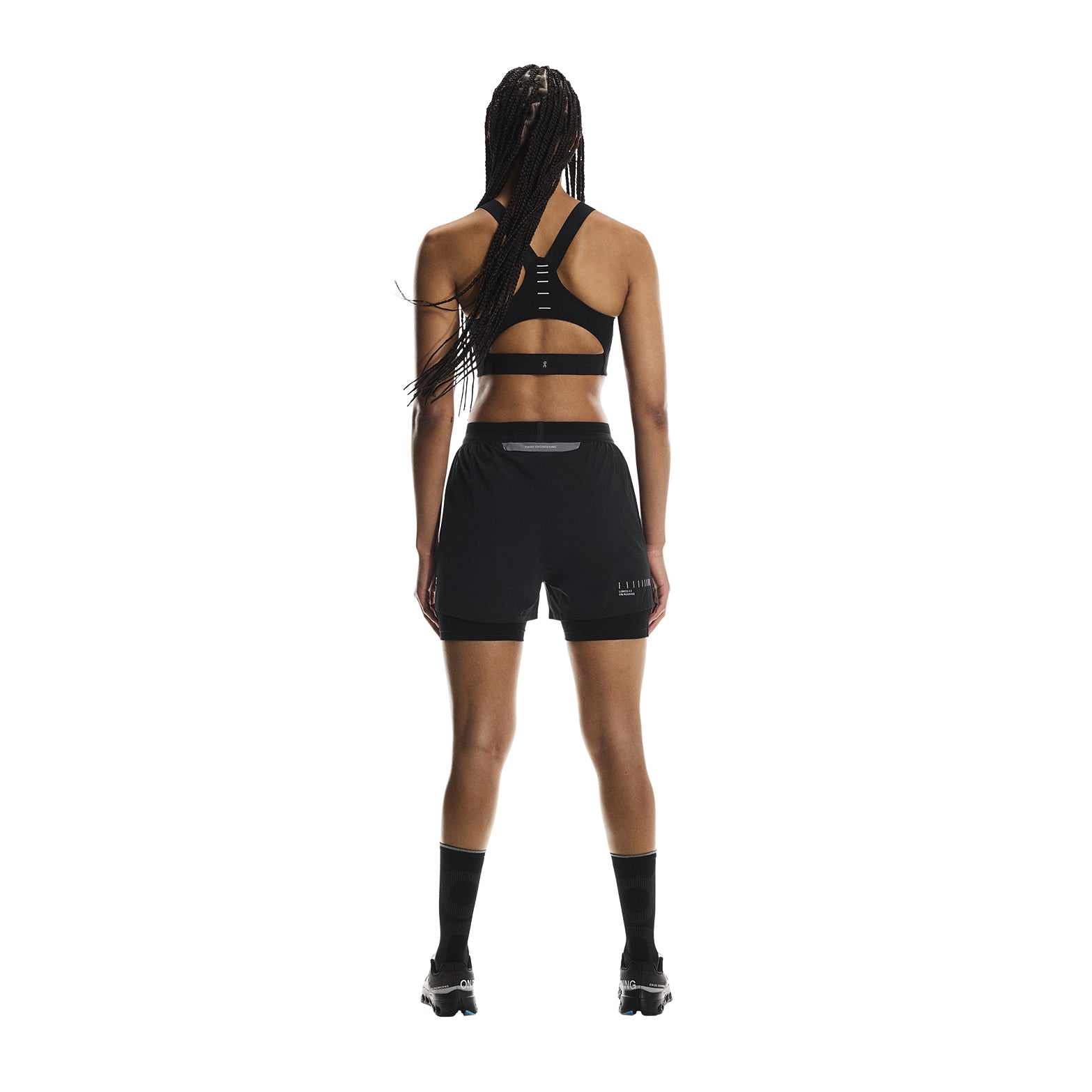 Women's Performance Bra Lumos Black - Achilles Heel